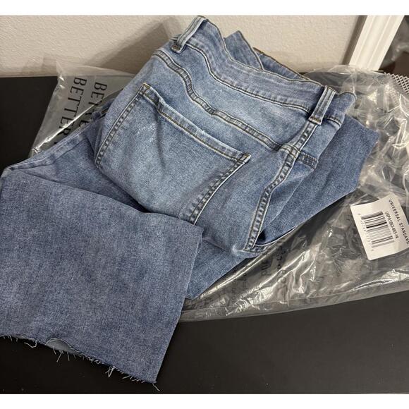 Universal Standard NWT Womens Katie High Rise Crossover Jeans Size 14 - Picture 3 of 6